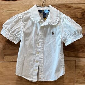 Polo by Ralph Lauren Kids White Button Down Shirt
